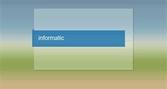 Desktop Screenshot of informatic.de